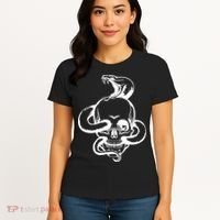 Snake Skull  Women's T-Shirt thumb 4