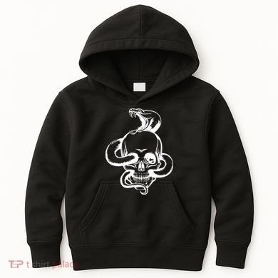 Snake Skull  Kids Hoodie