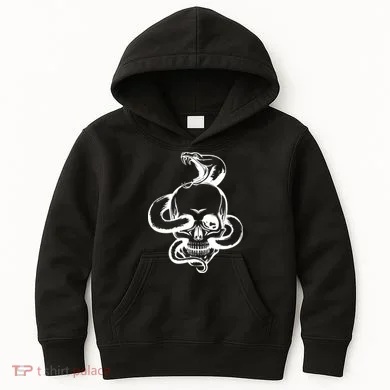 Snake Skull Kids Hoodie
