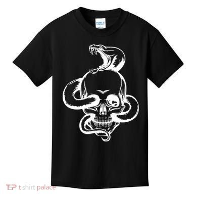 Snake Skull  Kids T-Shirt