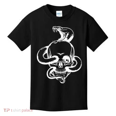 Snake Skull  Kids T-Shirt