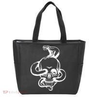 Snake Skull  Tote Bag thumb 0