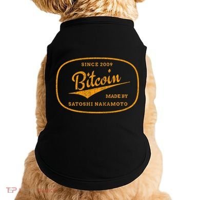 Satoshi Nakamoto Bitcoin Crypto Doggie Tank