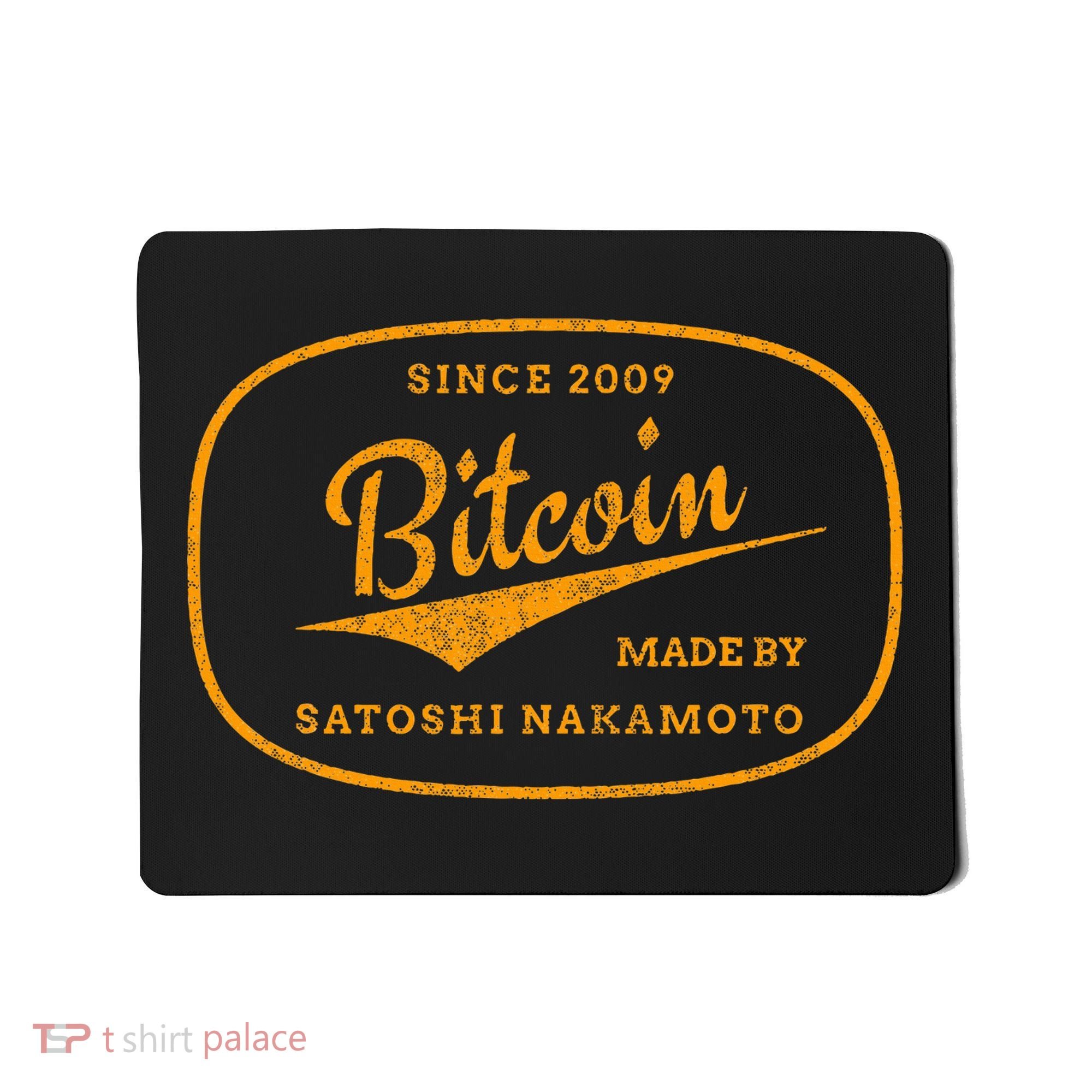 Satoshi Nakamoto Bitcoin Crypto Mousepad