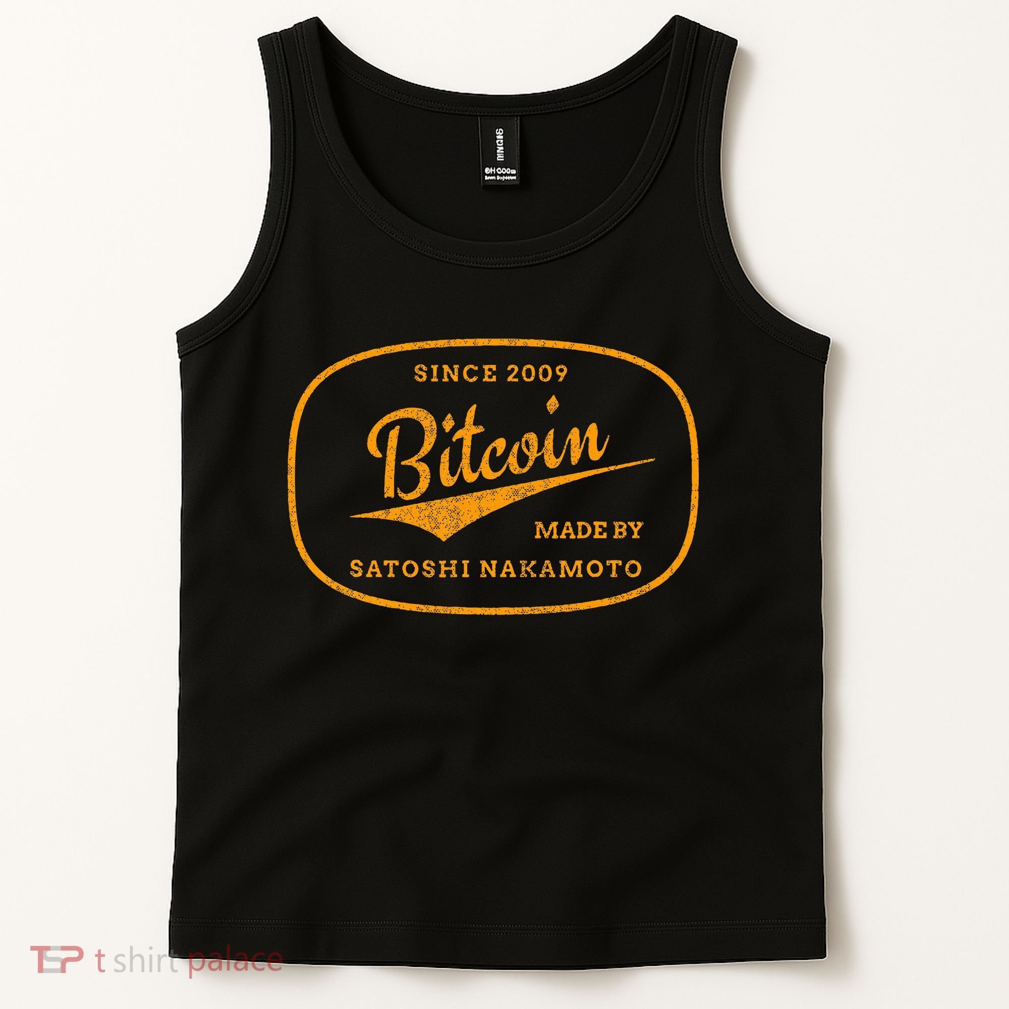 Satoshi Nakamoto Bitcoin Crypto Tank Top