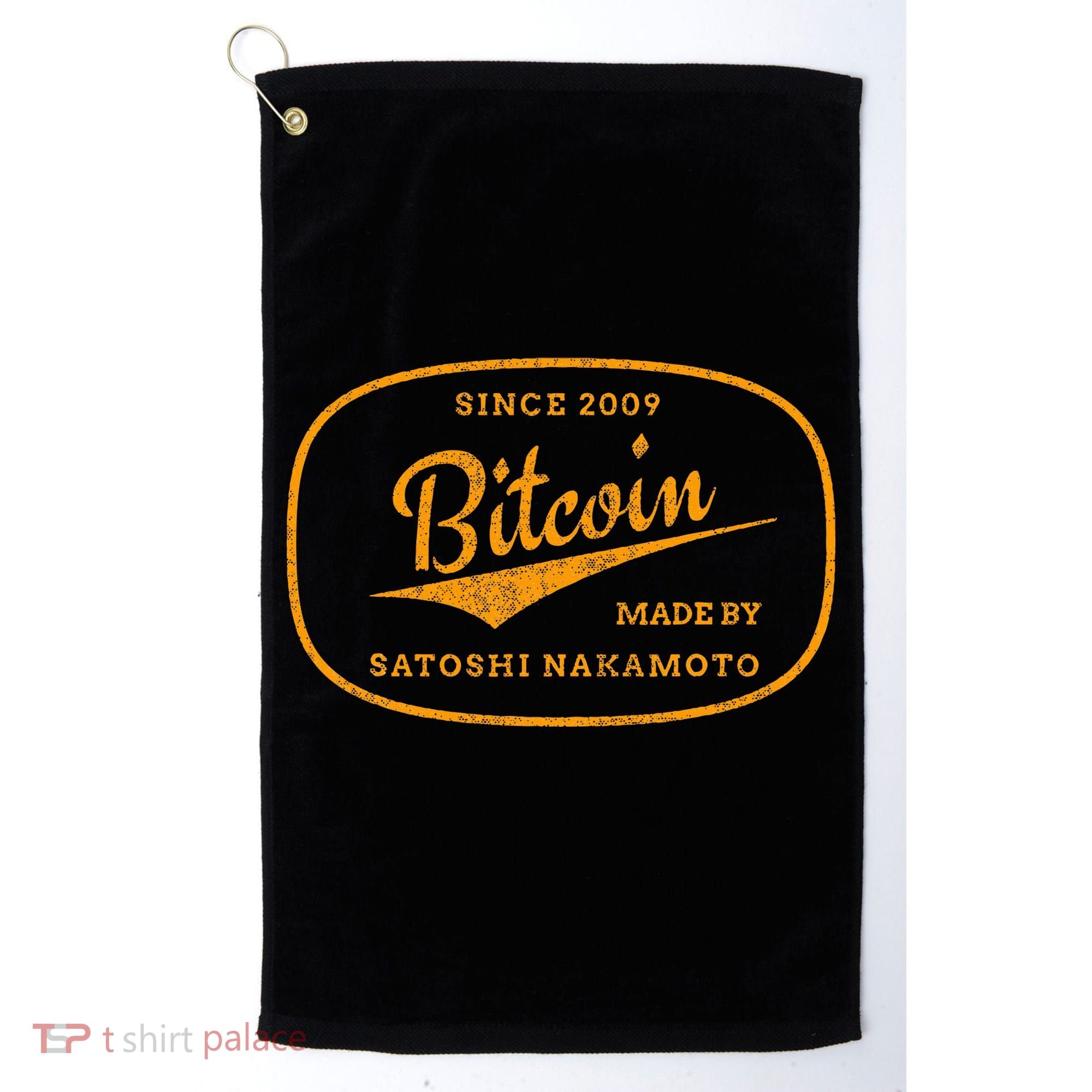 Satoshi Nakamoto Bitcoin Crypto Golf Towel
