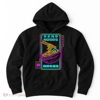 Send Noodle Bowl Funny Ra Noods Anime Japan Neon Glow Tee Hoodie thumb 0