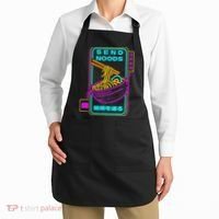 Send Noodle Bowl Funny Ra Noods Anime Japan Neon Glow Tee Apron thumb 2