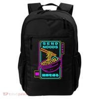 Send Noodle Bowl Funny Ra Noods Anime Japan Neon Glow Tee Backpack thumb 0