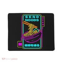 Send Noodle Bowl Funny Ra Noods Anime Japan Neon Glow Tee Mousepad thumb 0