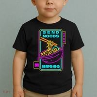 Send Noodle Bowl Funny Ra Noods Anime Japan Neon Glow Tee Toddler T-Shirt thumb 2