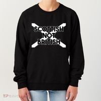 Scottish Not British Scottish Independence Women's Sweatshirt thumb 0