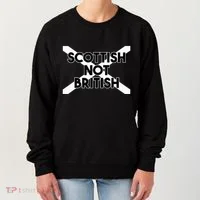 Scottish Not British Scottish Independence Women's Sweatshirt thumb 0