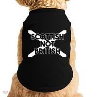 Scottish Not British Scottish Independence Doggie Tank thumb 0