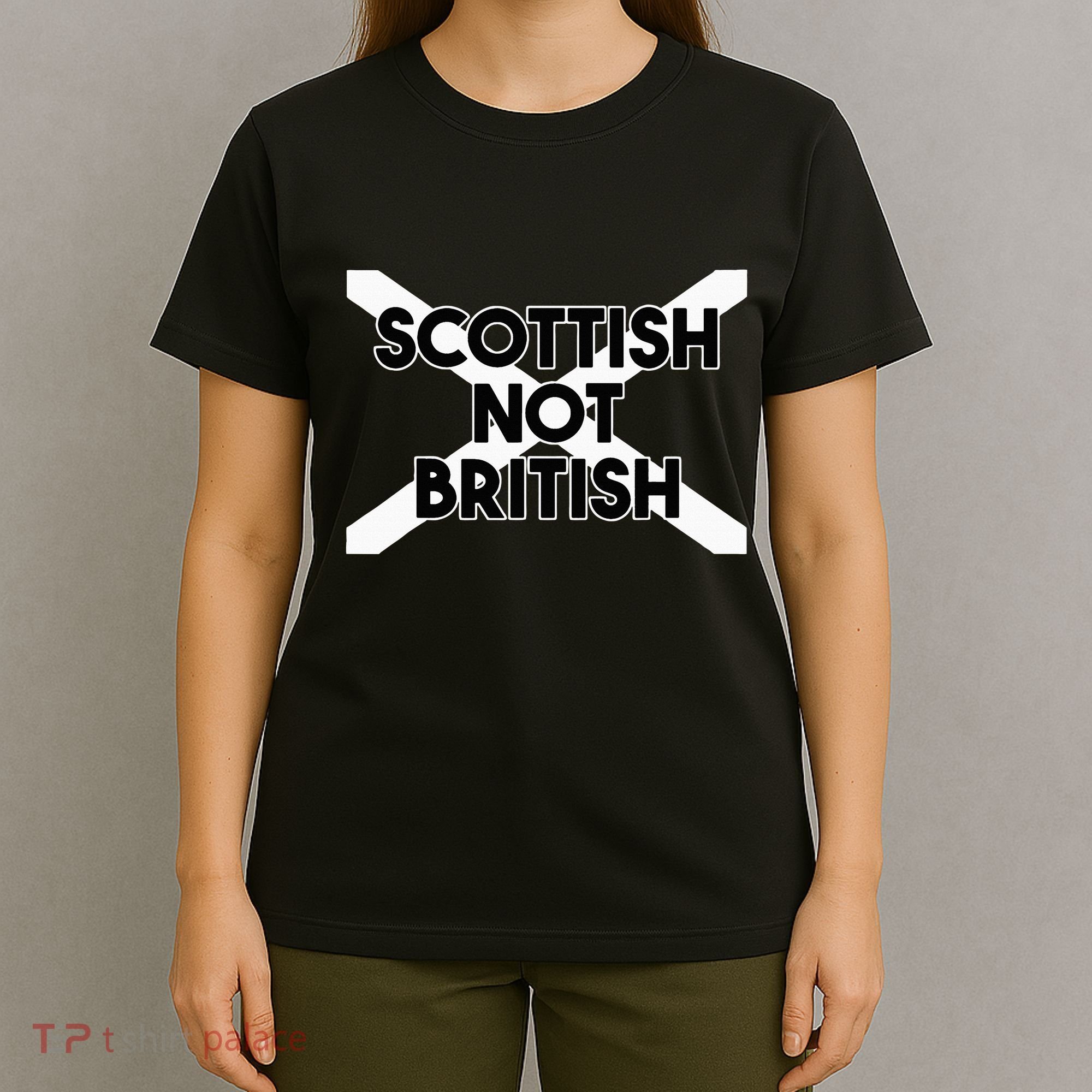 Scottish Not British Scottish Independence T-Shirt