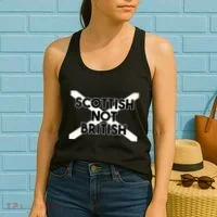 Scottish Not British Scottish Independence Women's Tank Top thumb 2
