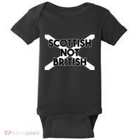 Scottish Not British Scottish Independence Baby Bodysuit thumb 0