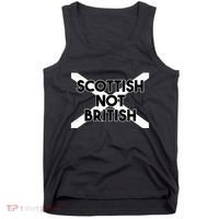Scottish Not British Scottish Independence Tank Top thumb 0