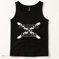 Scottish Not British Scottish Independence Tank Top thumb 2