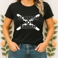 Scottish Not British Scottish Independence Women's T-Shirt thumb 2