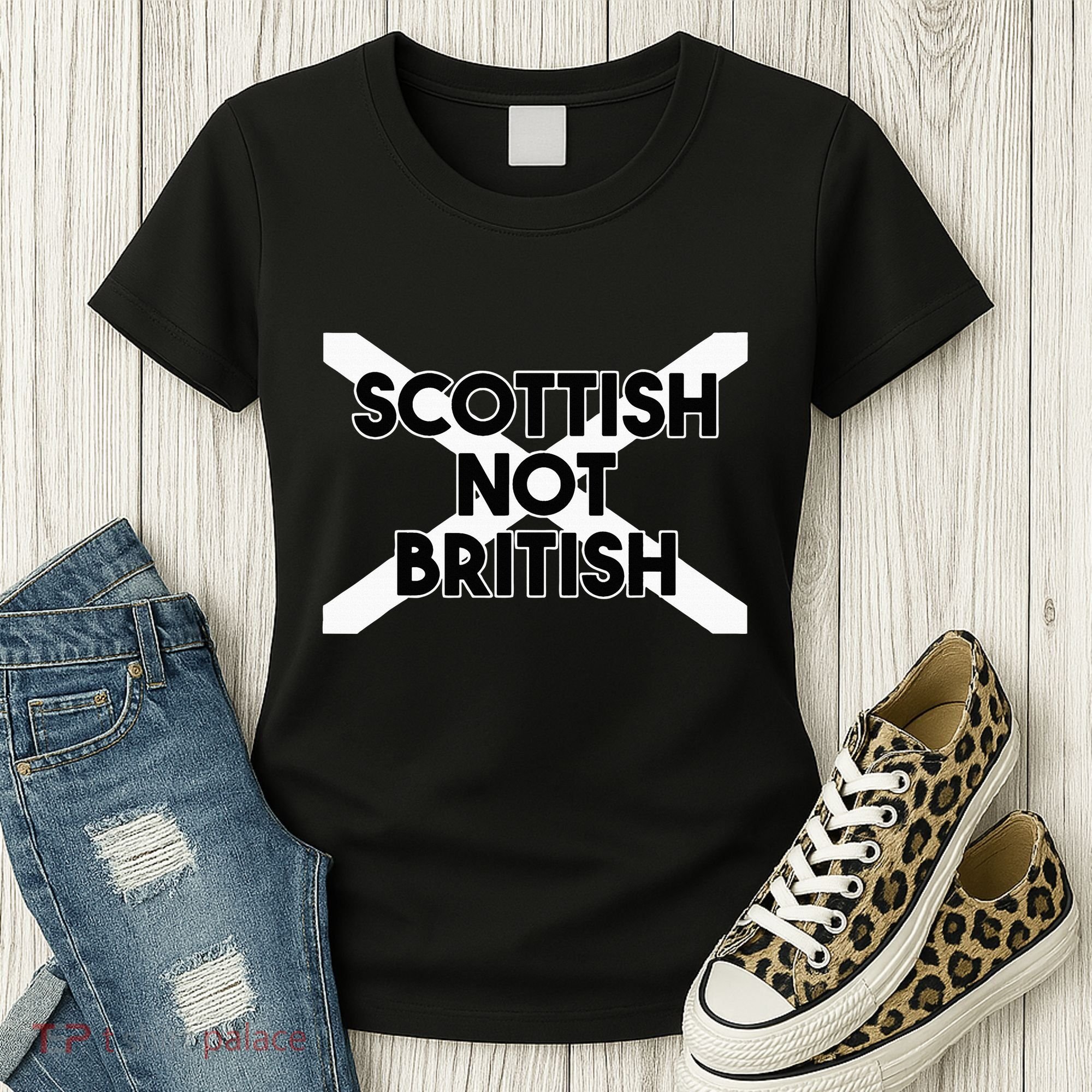 Scottish Not British Scottish Independence Women's T-Shirt