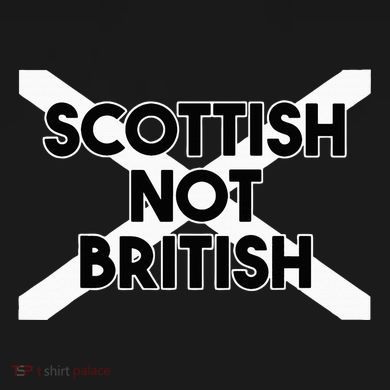 Scottish Not British Scottish Independence Women's Tri-Blend 3/4-Sleeve Raglan Shirt
