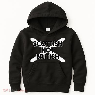 Scottish Not British Scottish Independence Kids Hoodie