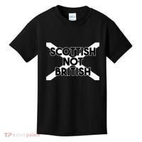 Scottish Not British Scottish Independence Kids T-Shirt thumb 0