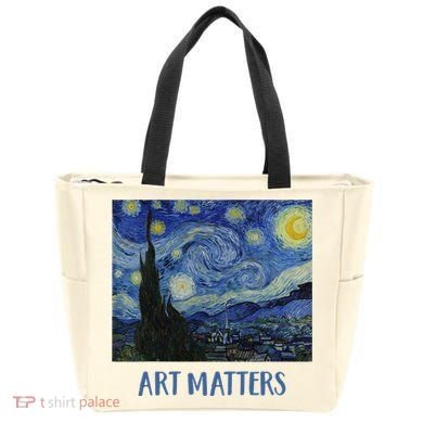 Starry Night By Vincent Van Gogh Art Matters Tote Bag