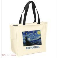 Starry Night By Vincent Van Gogh Art Matters Tote Bag thumb 2