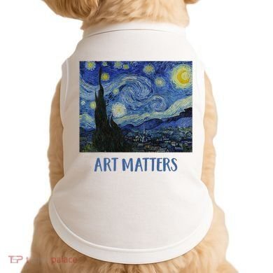 Starry Night By Vincent Van Gogh Art Matters Doggie Tank