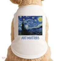 Starry Night By Vincent Van Gogh Art Matters Doggie Tank thumb 0