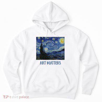 Starry Night By Vincent Van Gogh Art Matters Hoodie