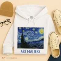 Starry Night By Vincent Van Gogh Art Matters Hoodie thumb 4