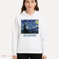 Starry Night By Vincent Van Gogh Art Matters Hoodie thumb 5