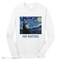 Starry Night By Vincent Van Gogh Art Matters Long Sleeve Shirt thumb 0