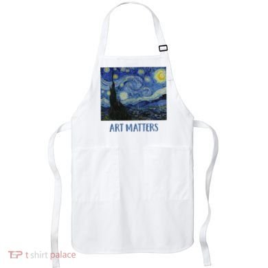 Starry Night By Vincent Van Gogh Art Matters Apron