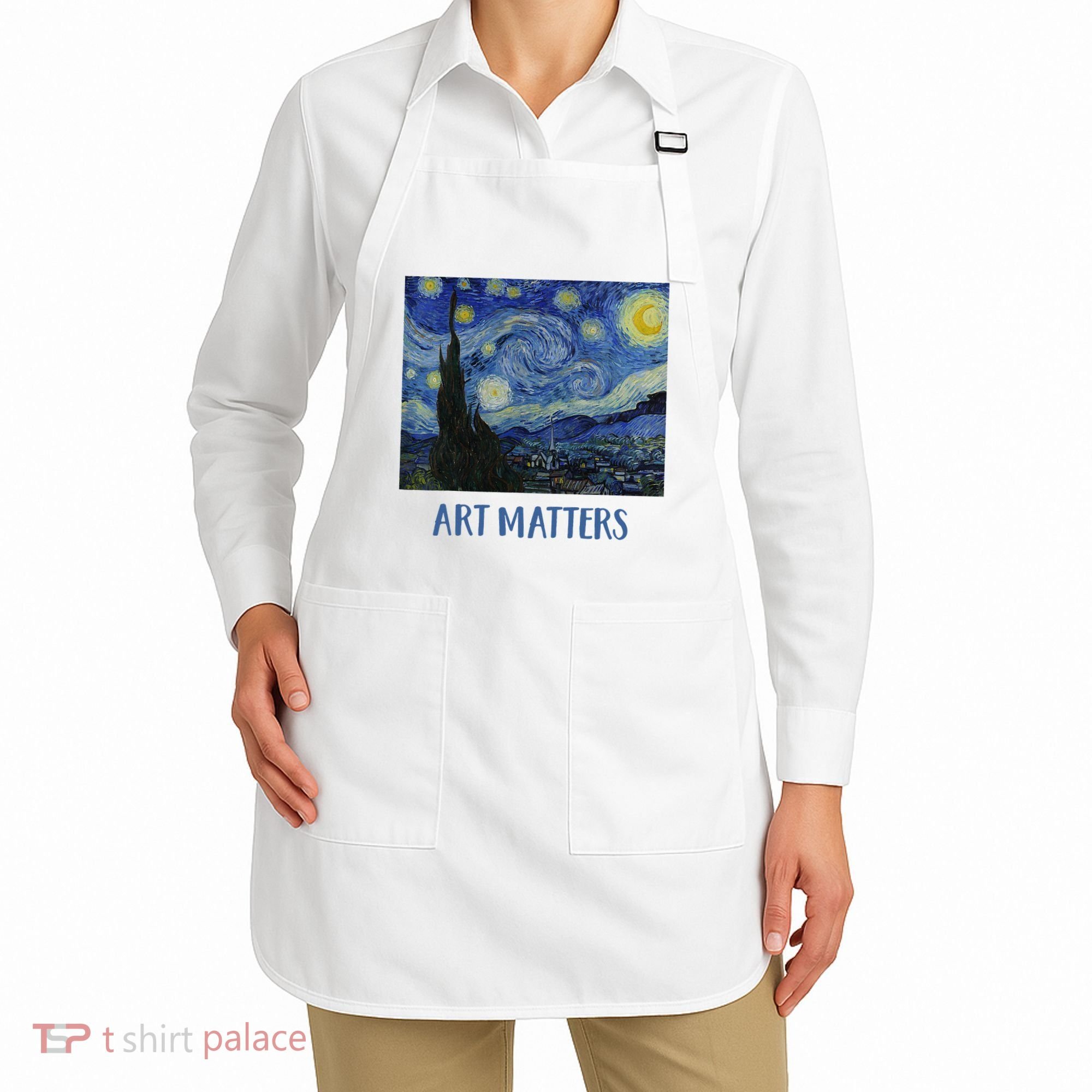 Starry Night By Vincent Van Gogh Art Matters Apron