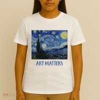 Starry Night By Vincent Van Gogh Art Matters T-Shirt thumb 4