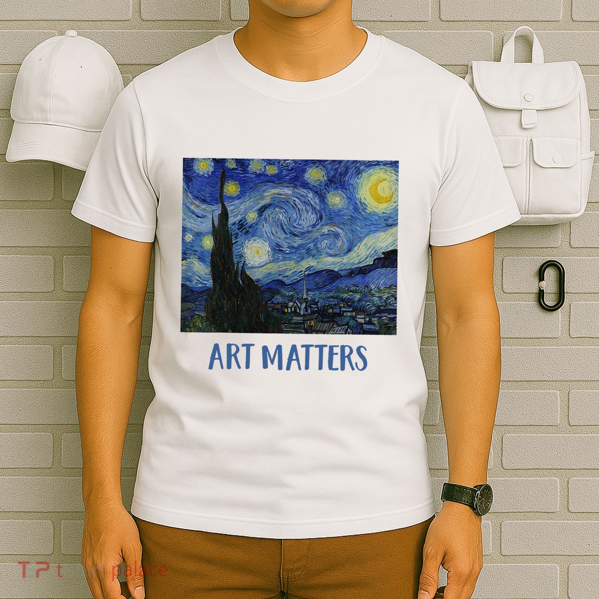 Starry Night By Vincent Van Gogh Art Matters T-Shirt