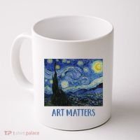 Starry Night By Vincent Van Gogh Art Matters Coffee Mug thumb 0