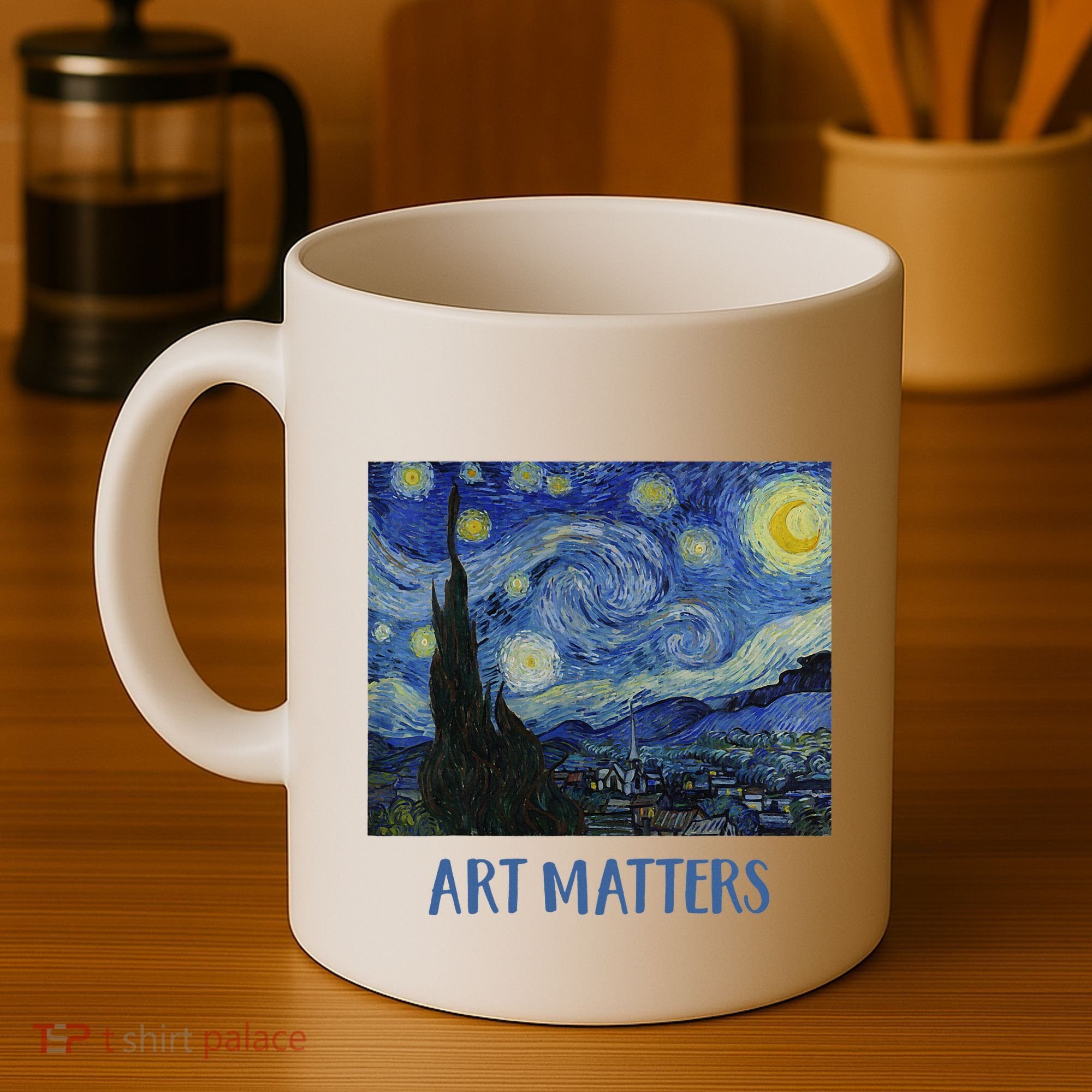 Starry Night By Vincent Van Gogh Art Matters Coffee Mug