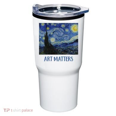 Starry Night By Vincent Van Gogh Art Matters Tumbler