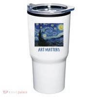 Starry Night By Vincent Van Gogh Art Matters Tumbler thumb 0