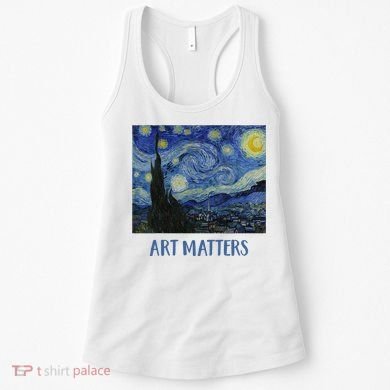 Starry Night By Vincent Van Gogh Art Matters Women's Tank Top