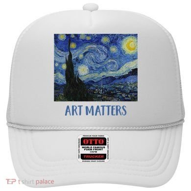 Starry Night By Vincent Van Gogh Art Matters Hat