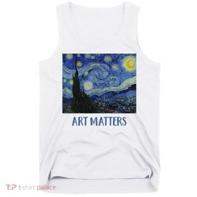 Starry Night By Vincent Van Gogh Art Matters Tank Top