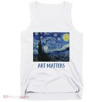 Starry Night By Vincent Van Gogh Art Matters Tank Top thumb 0