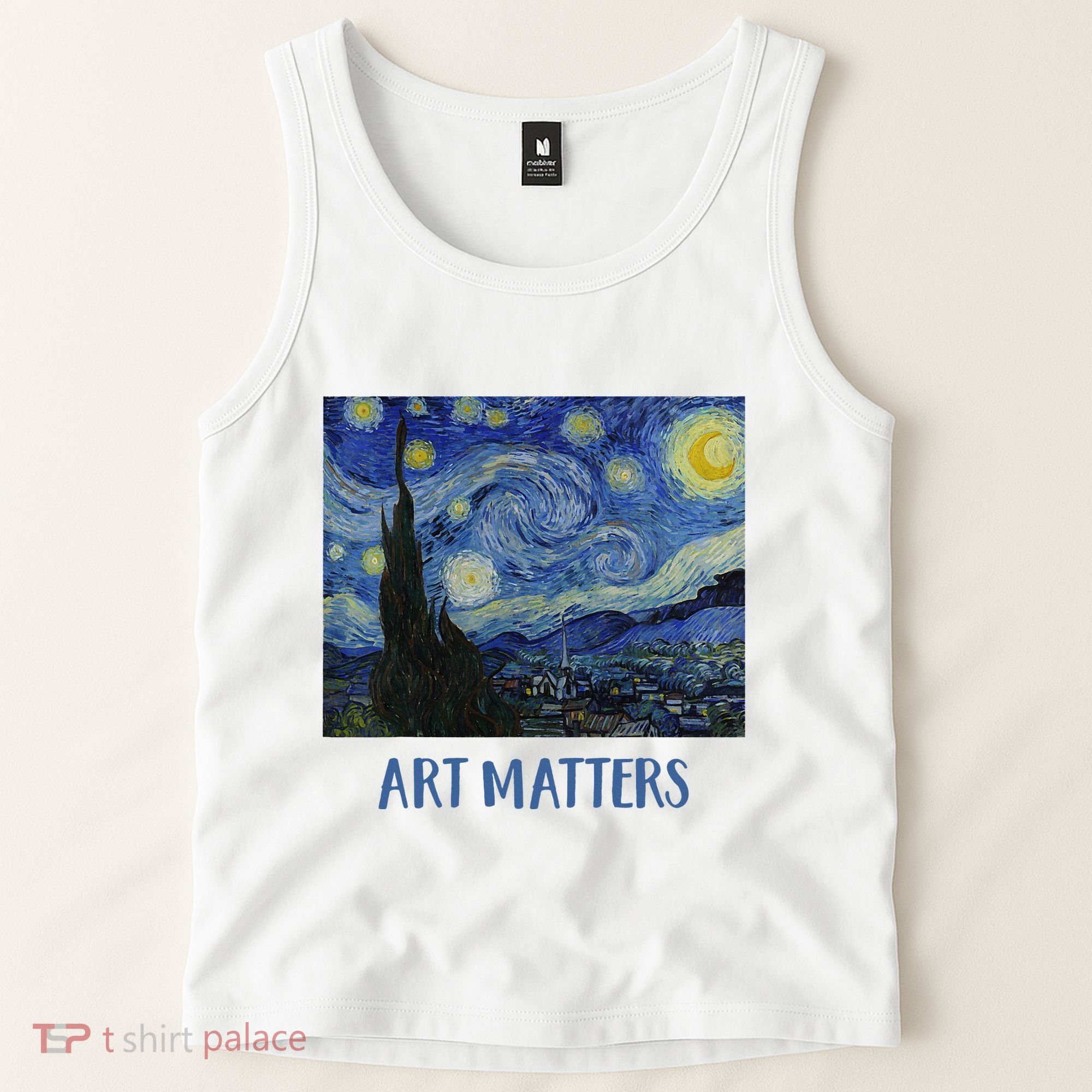 Starry Night By Vincent Van Gogh Art Matters Tank Top
