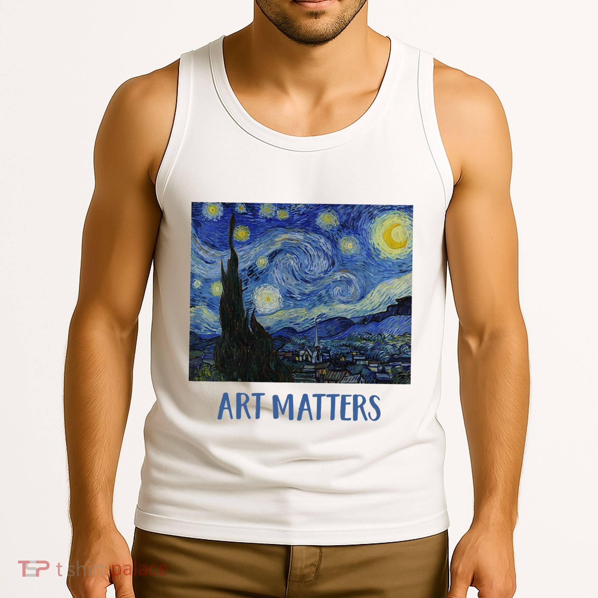 Starry Night By Vincent Van Gogh Art Matters Tank Top
